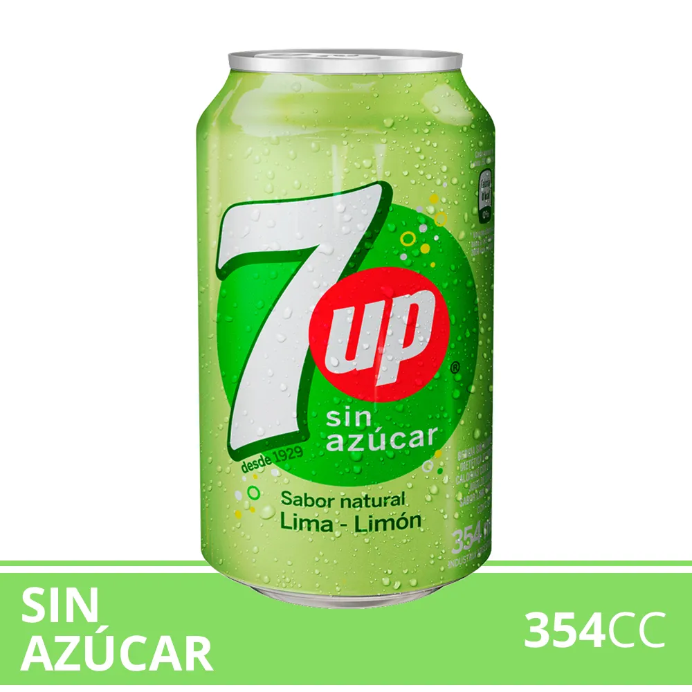 Lata 7up zero